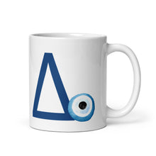 Cargar imagen en el visor de la galería, Monogram Mug: Watercolor Mati- Δ-Delta
