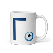 Load image into Gallery viewer, Monogram Mug: Watercolor Mati- Γ-Gamma
