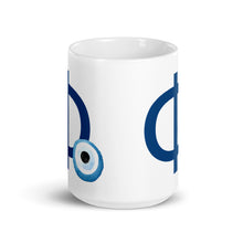 Load image into Gallery viewer, Monogram Mug: Watercolor Mati- Φ-Phi
