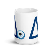 Cargar imagen en el visor de la galería, Monogram Mug: Watercolor Mati- Δ-Delta
