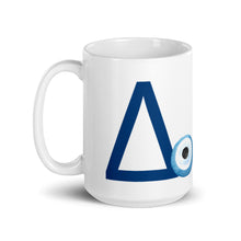 Cargar imagen en el visor de la galería, Monogram Mug: Watercolor Mati- Δ-Delta
