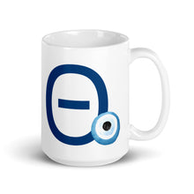 Cargar imagen en el visor de la galería, Monogram Mug: Watercolor Mati- Θ-Theta
