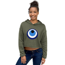 Load image into Gallery viewer, Crop Hoodie: Classic Mati
