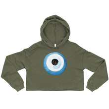 Cargar imagen en el visor de la galería, Crop Hoodie: Watercolor Mati
