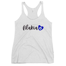 Cargar imagen en el visor de la galería, Women&#39;s Racerback Tank: Filakia-Black
